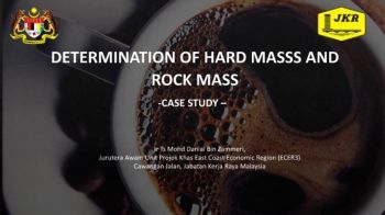 DETERMINATION OF HARD MASSS AND ROCK MASS