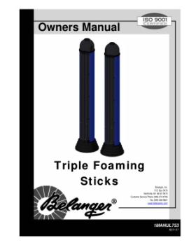 Triple Foaming Sticks