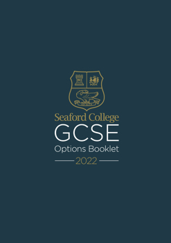 Seaford GCSE Options Booklet 2022