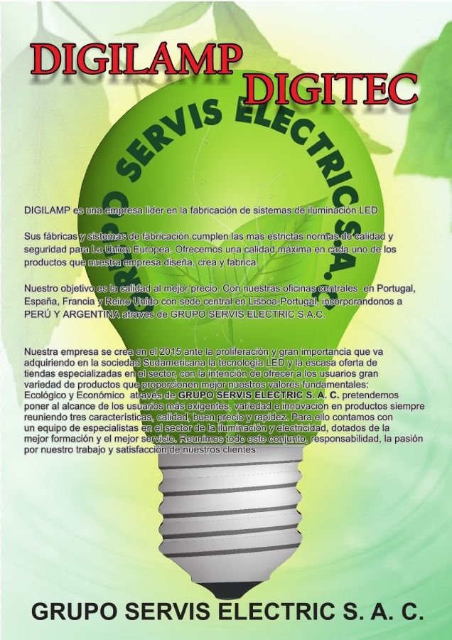 CATALOGO GRUPO SERVIS ELECTRIC S.A.C