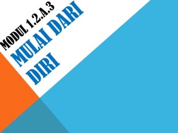 MODUL 1.2.a.3 MULAI DARI DIRI CGP ANGKATAN 7 Kab. KATINGAN