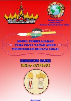 Modul Pemebelajaran Temi Cinta Tanah Airku Integrasi Budaya Lokal