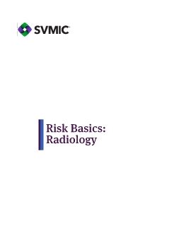 2022 Risk Basics - Radiology