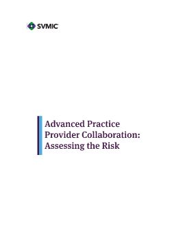 APP Collaboration - Assessing the Risk (Part One)