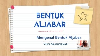 BENTUK ALJABAR