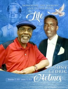 tony holmes program