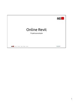 Microsoft PowerPoint - Online, Revit - Projektsamarbejde