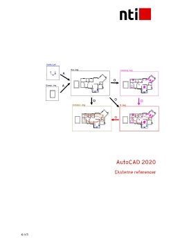 AutoCAD 2020 - Eksterne referencer