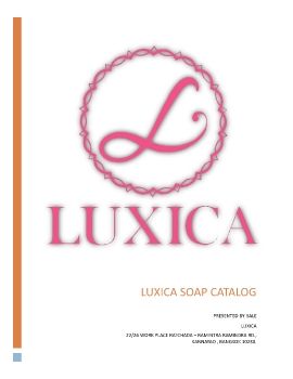 Luxica soap catalog