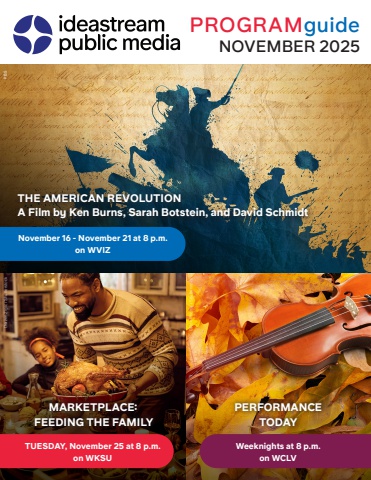 Ideastream Public Media November 2025 Digital Program Guides