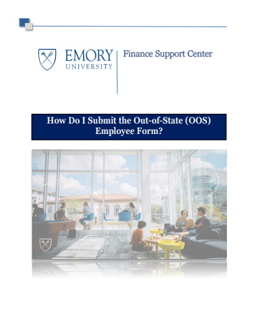 how do i submit the out-of-state (oos) employee form