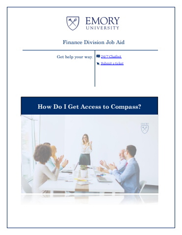 How Do I Get Access to Compass?