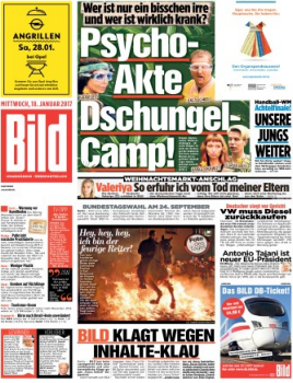 BiLD-Zeitung (+18.01.2017)