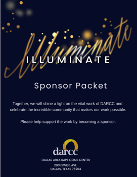 DARCC Illuminate Sponsor Packet