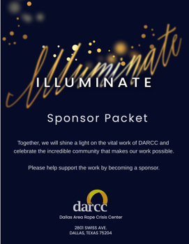 DARCC SPONSOR PACKET