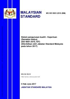 MS ISO 9001-2015 (BM)