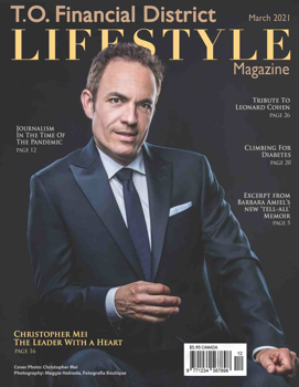 TO Financial District Lifestyle Magazine  March 2021