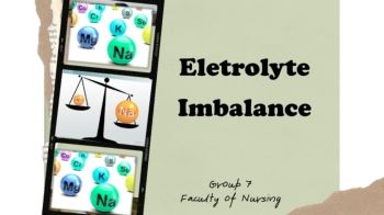 eletrolyte imbalance