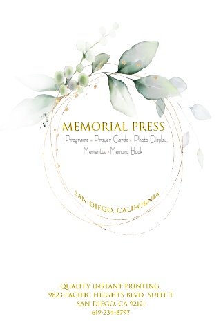 flip book funeral