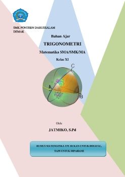 Bahan Ajar TRIGONOMETRI