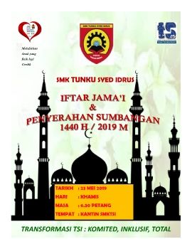 Iftar Jama'i 2019