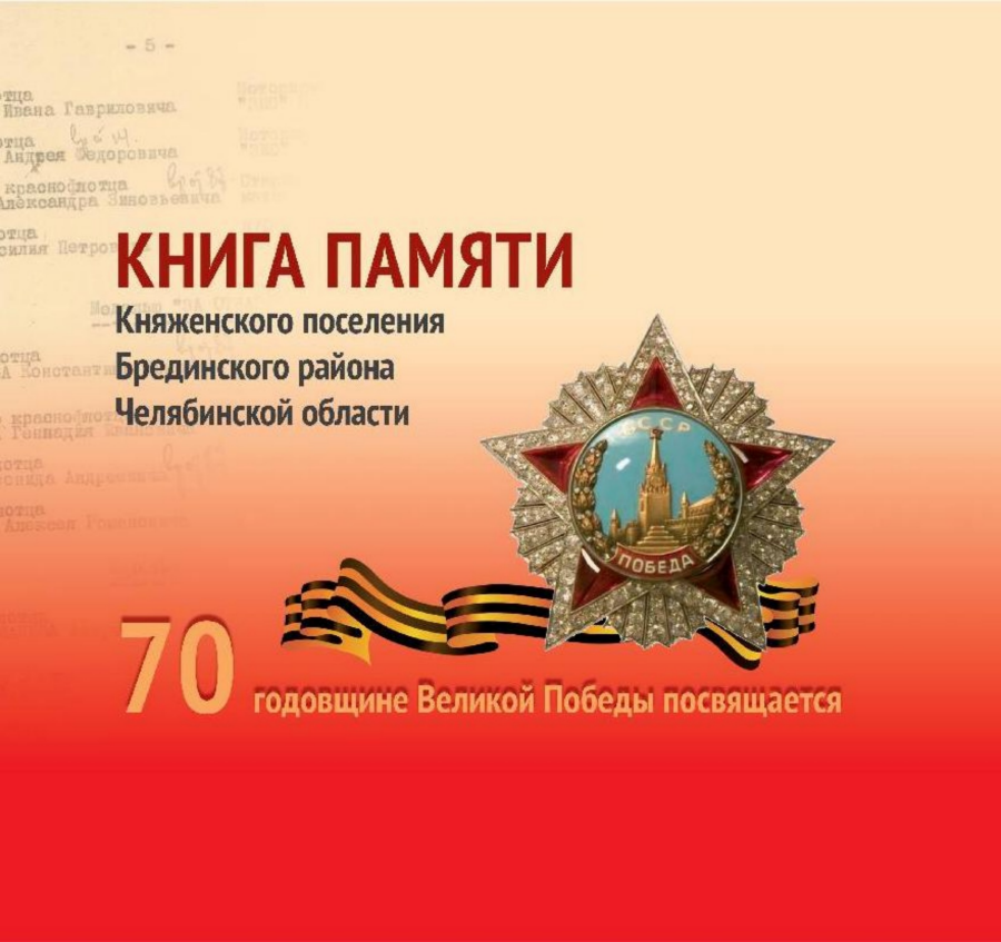 Книга памяти п.Княженский
