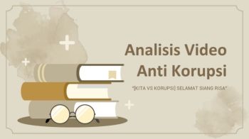Analisis Video Anti Korupsi