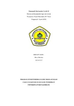 Bahan Ajar berkonteks Covid-19 Meisi Christina2019143115