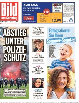 Bild am Sonntag (+13 Mai 2018)