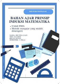 BAHAN AJAR SELVINA LIAN PRINSIP INDUKSI MATEMATIKA