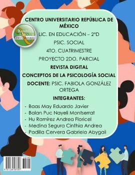 PROYECTO 2DO PARCIAL PSICOLOGÍA SOCIAL - REVISTA DIGITAL. 