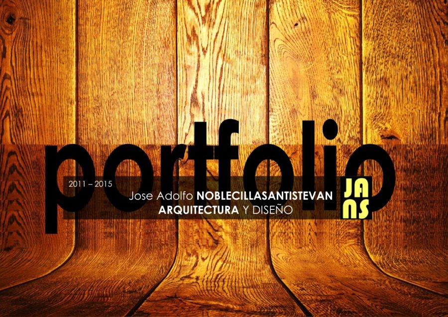 Portfolio José Adolfo Noblecilla Santistevan