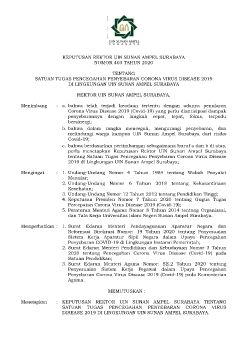 SK_Satgas_Covid-19_UINSA