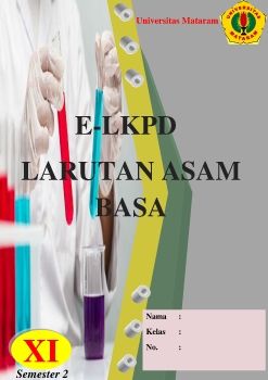 E-LKPD Larutan Asam Basa