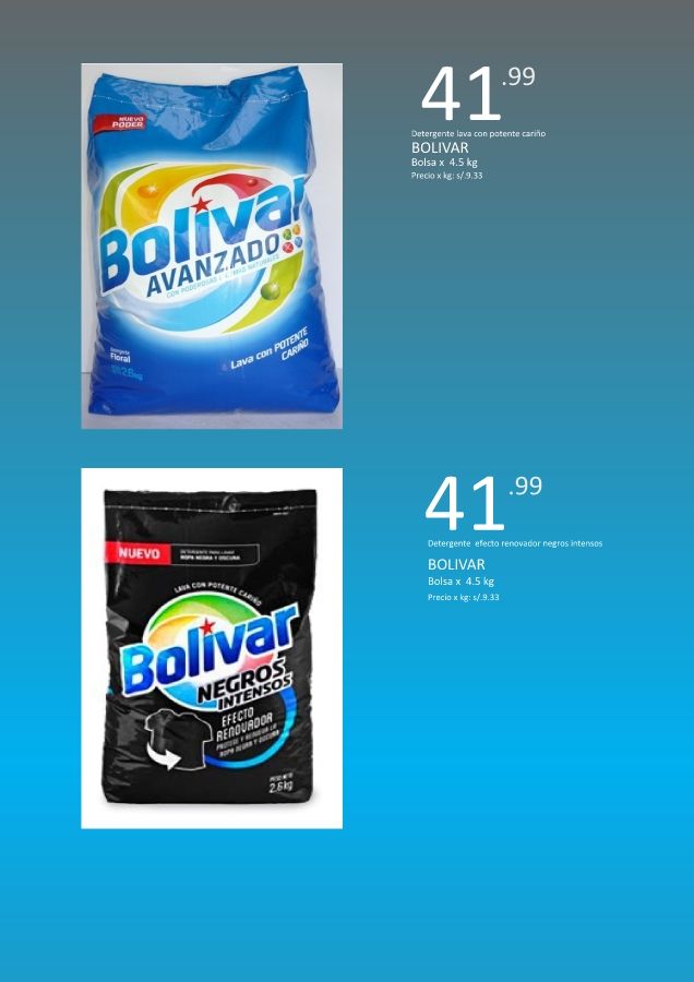 CATALOGO DE ARTICULOS DE LIMPIEZA