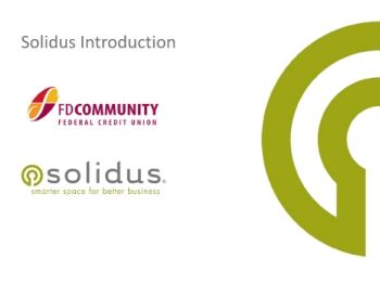 Intro to Solidus Spring 2019