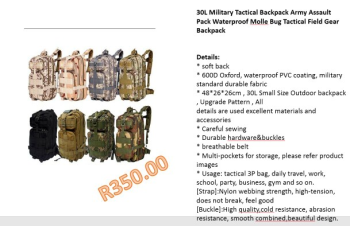 Backpacks