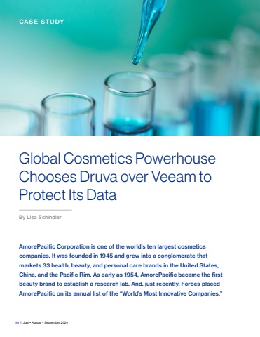 Case Study: Druva Helps Protect Global Cosmetics Powerhouse from Ransomware