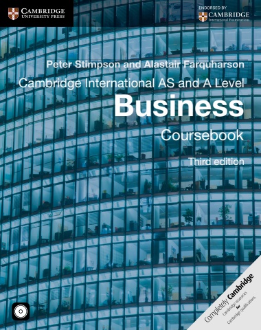 Cambridge International AS and A Level Business Coursebook Third edition e-book