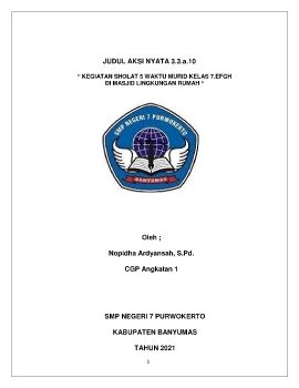 3.3.a.10. Aksi Nyata - Pengelolaan Program yang Berdampak pada Murid Nopidha Ardyansah_Neat