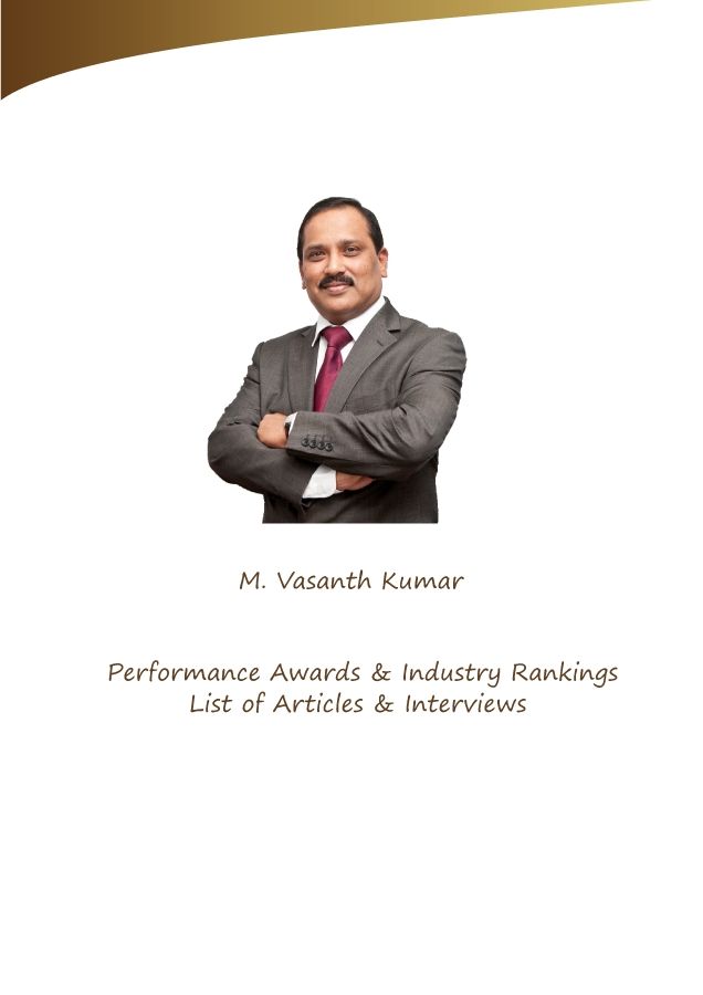 Vasanth Kumar - Industry Rankings, Articles & interviews.cdr