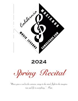 Recital Program 2024 