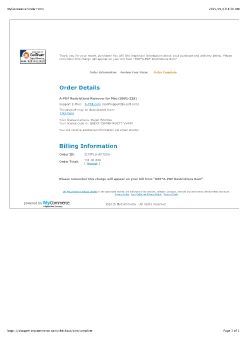 MyCommerce Order Form