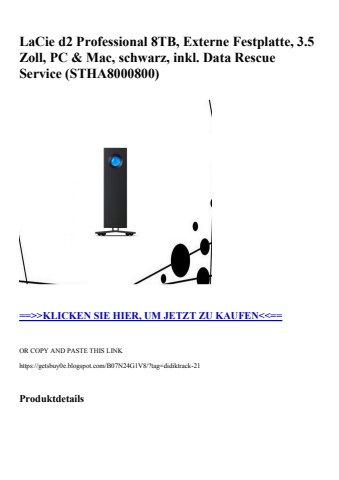 8717 lacie d2 professional 8tb  externe festplatte  3