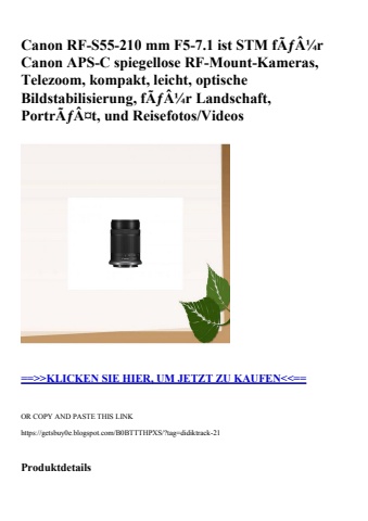 7776 canon rf-s55-210 mm f5-7