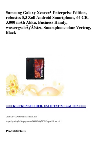 1387 samsung galaxy xcover5 enterprise edition  robustes 5 3 zoll android smartphone  64 gb  3