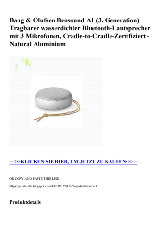 0373 bang   olufsen beosound a1  3