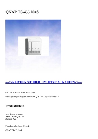 4623 qnap ts-433 nas