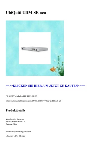 5448 ubiquiti udm-se neu