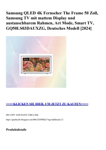 4415 samsung qled 4k fernseher the frame 50 zoll  samsung tv mit mattem display und austauschbarem rahme